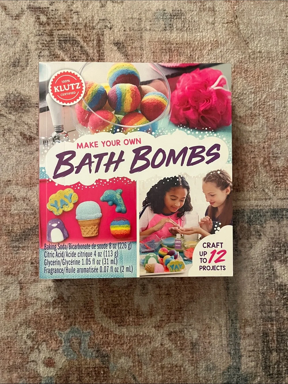Make Your Own Bath Bombs Kit - Pink